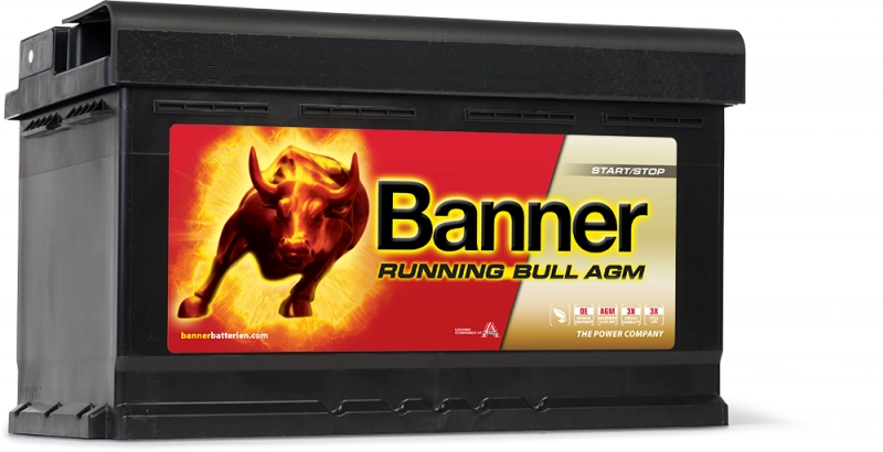 Banner Running Bull 115 AGM 80Ah 800cca    58001