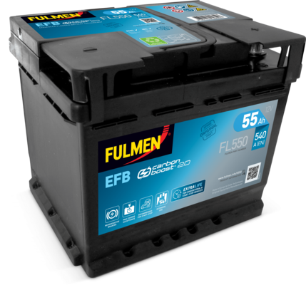 Fulmen EFB Start-Stop FL550 079 55ah 480cca   FL550 **