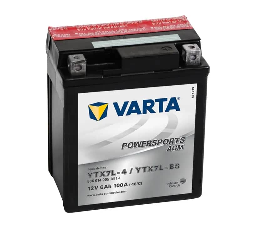 Varta YTX7L-BS    506014005