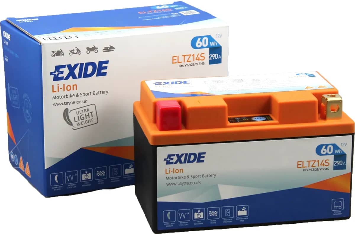 Exide ELTZ14S 12V Lithium Motorcycle Battery ( YTZ14S ) Currently OOS with Supplier  ELTZ14S