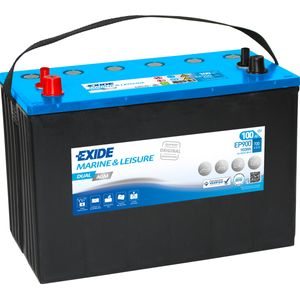 Exide EP900 Dual AGM Battery ( WG31 ) 100Ah 720cca   EP900