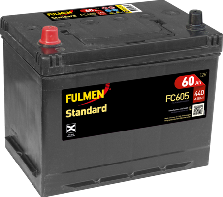 Fulmen Standard 3DX FC605 - 031RE ( 069 ) 60ah 440cca   FC605
