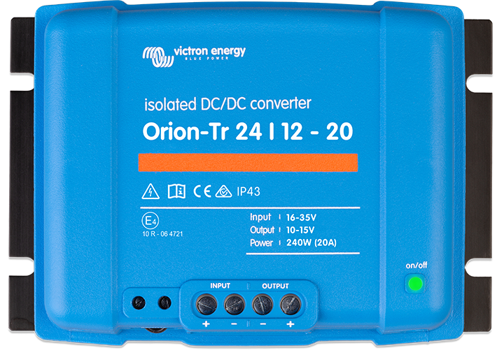Victron Orion-Tr DC-DC converter 24/12-9A (110W) Isolated   ORI241210110