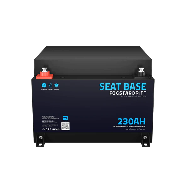 Fogstar SEAT BASE 12v 230Ah Lithium Leisure Battery ( Without Active Balancer )