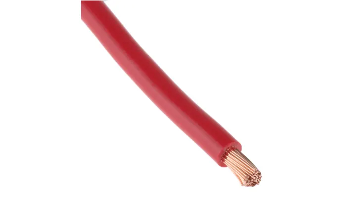 10mm 70A Red - Single Core Automotive High Temp Thinwall Cable   CTW020Z
