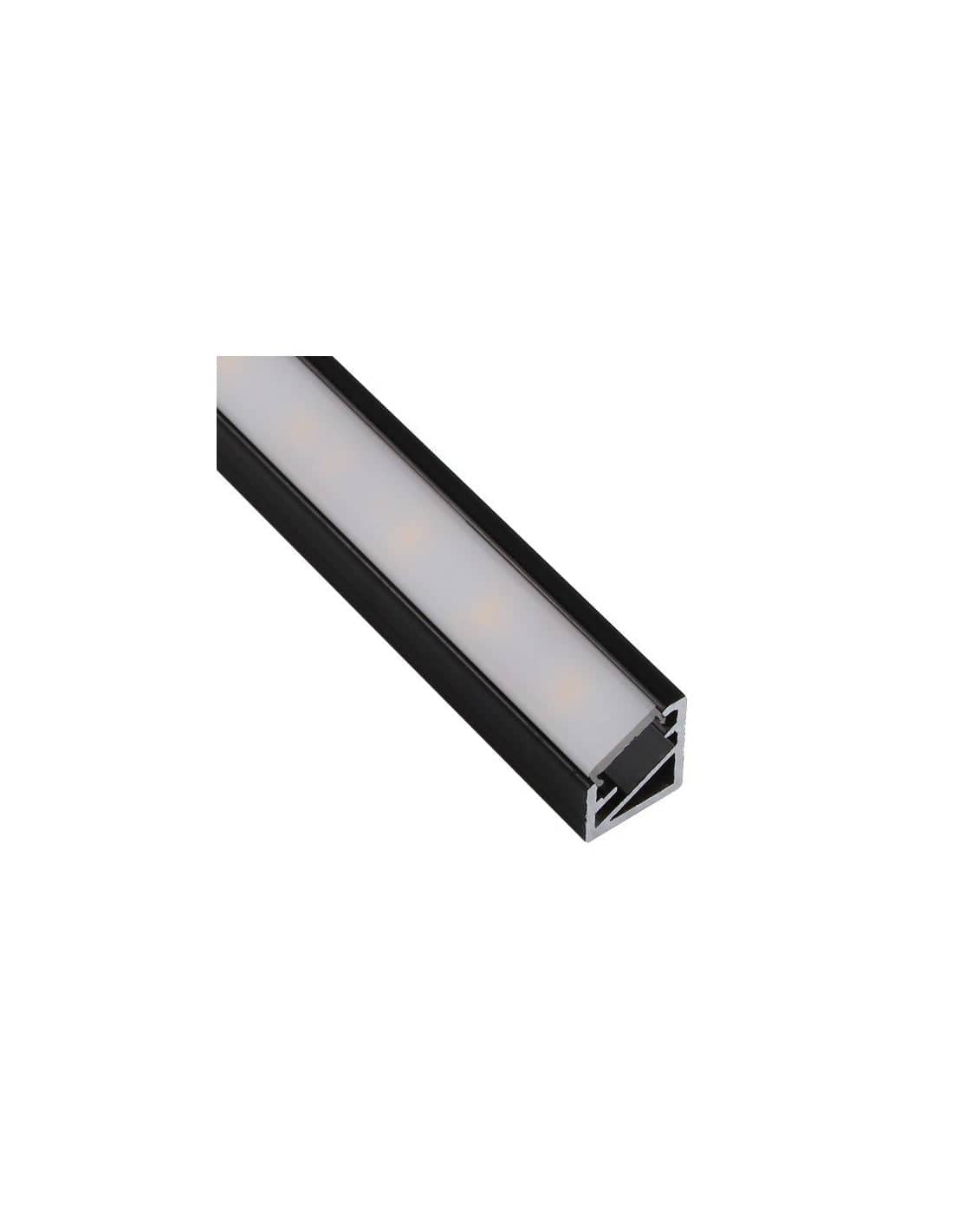 LED Profile TRI-LINE MINI 2M Black/Opal   PROFIL-MN-3LM-ML-2C