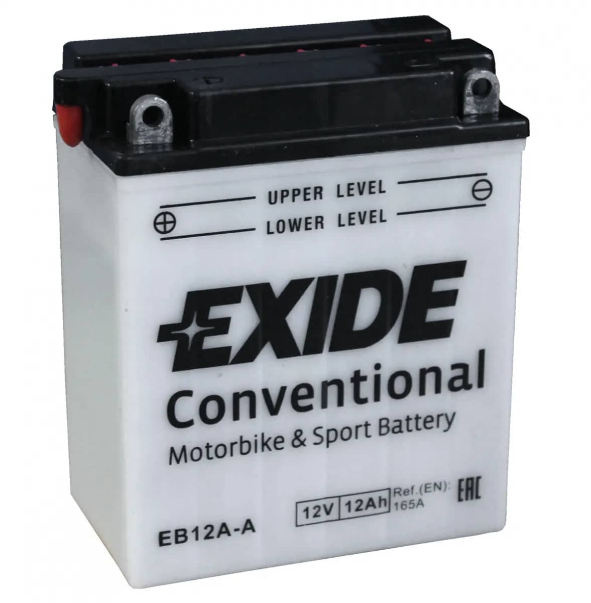 Exide EB12A-A 12V Motorcycle Battery ( YB12A-A ) 12Ah 165cca   EB12A-A