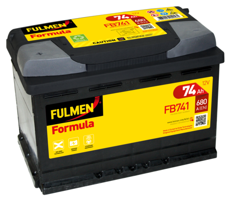 Fulmen Formula FB741 - 082SE ( 096R ) 74ah 680cca   FB741