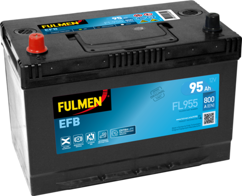 Fulmen EFB Start-Stop FL955 - 250 ( 334 ) 80ah 800cca   FL955 **