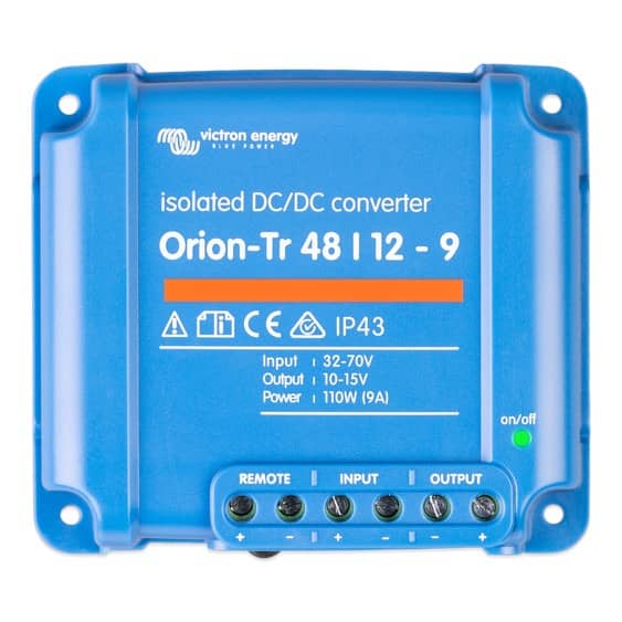 Victron Orion-Tr DC-DC converter 48/12-9A (110W) Isolated   ORI481210110