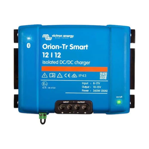 Orion-Tr Smart 12/12 DC-DC charger with Wiring Kit