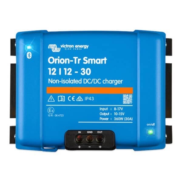 Orion-Tr Smart 12/12 DC-DC charger with Wiring Kit