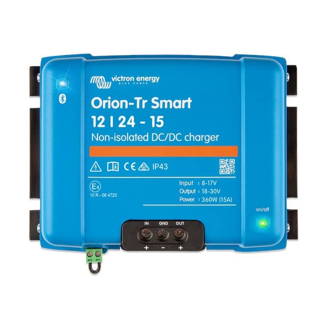 Victron Orion-Tr Smart DC-DC charger 12/24-15A (360W) Non-isolated   ORI122436140