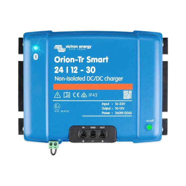 Orion-Tr Smart 24/12 DC-DC charger with Wiring Kit