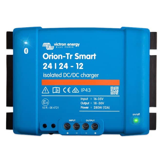 Victron Orion-Tr Smart DC-DC charger 24/24-12A (280W) Isolated   ORI242428120