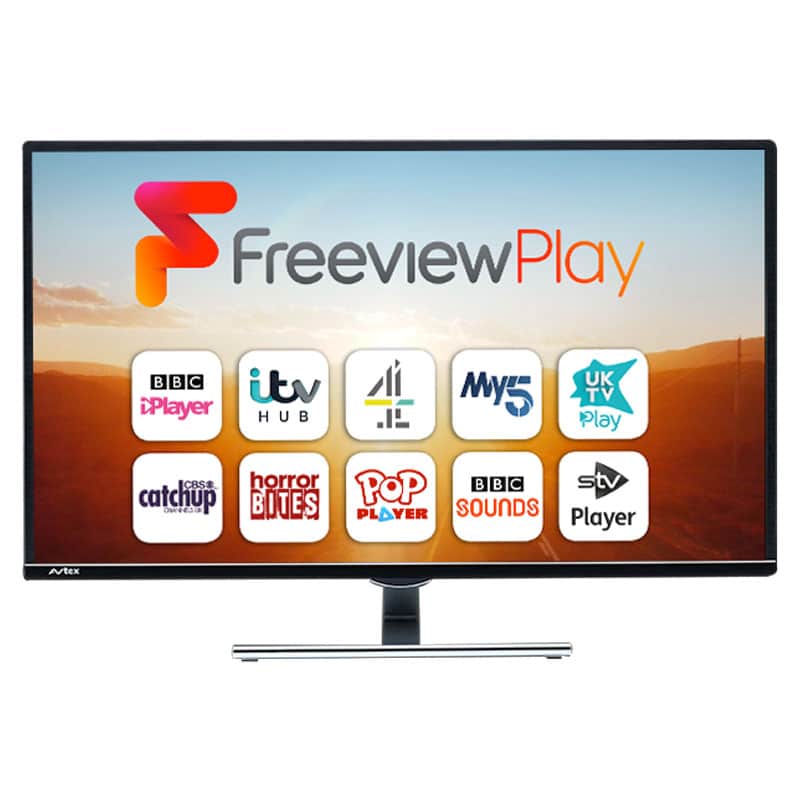 Avtex - 39" WiFi Connected Full HD TV with Freeview Play & Satellite Decoder   40DSFVP
