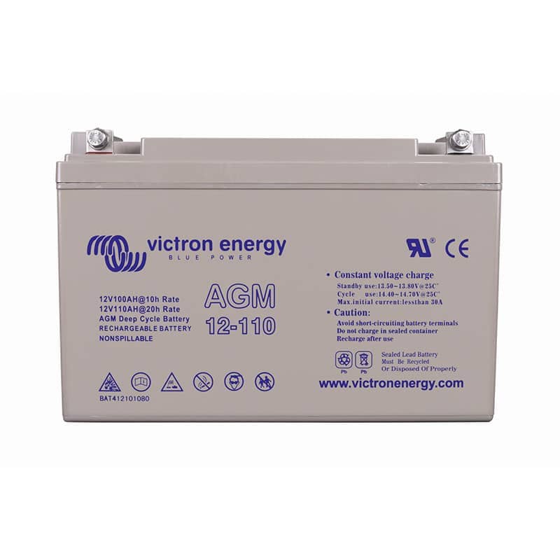 Victron AGM Deep Cycle Battery 12V/110Ah   BAT412101084 **