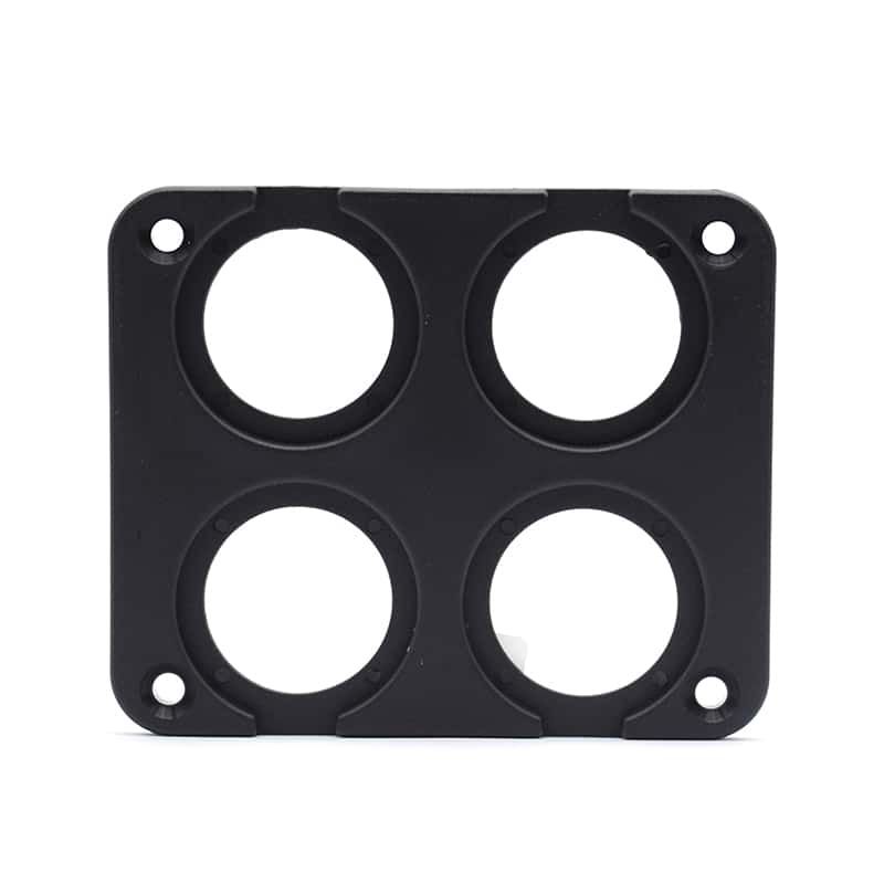 4 Hole Panel to suit loose USB plugs etc YJ-DS4