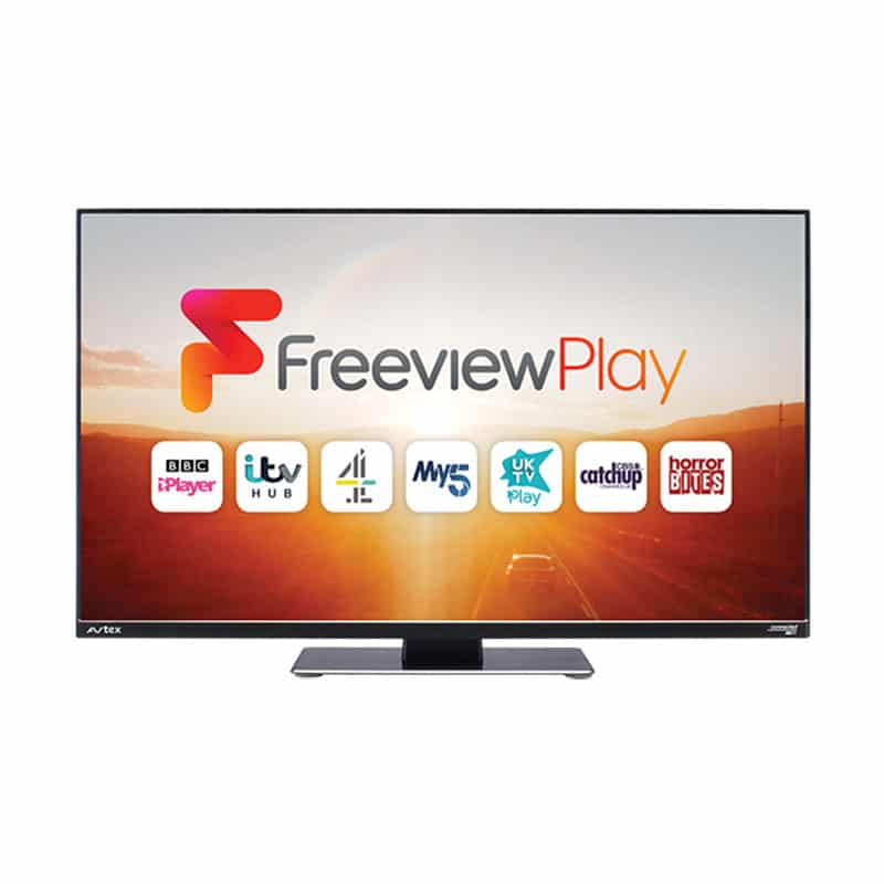 24" WiFi Connected Full HD TV with Freeview Play & Satellite Decoder