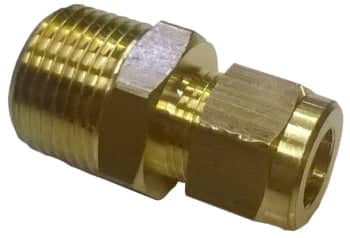 Connector 8mm ( 5/16 ) OD x 3/8 BSPT Male Stud    807370
