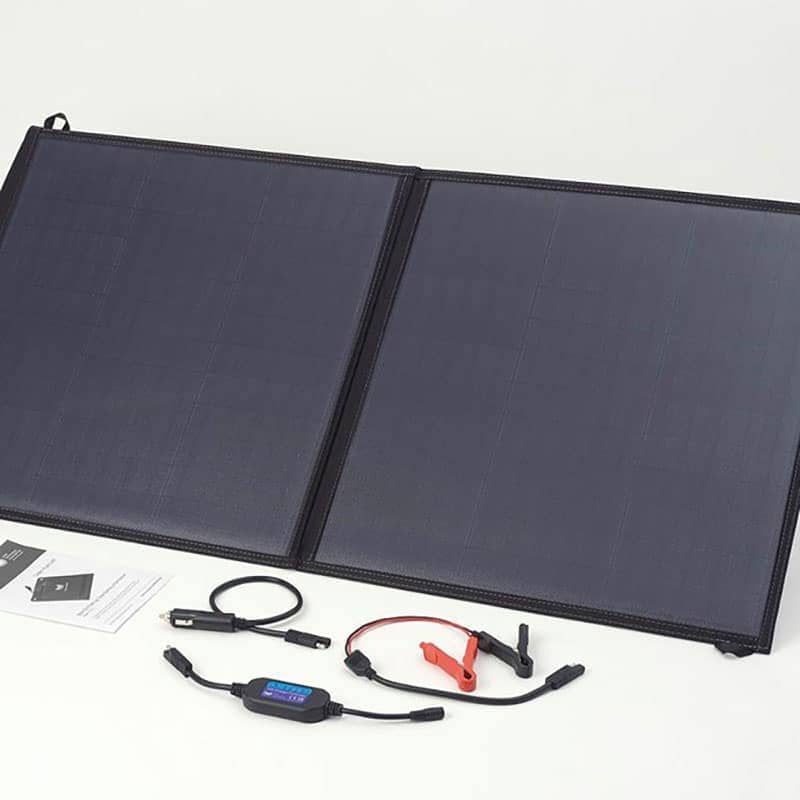 90W Fold Up Flexi Panel Solar Panel 10A In Line PWM   STFFP90