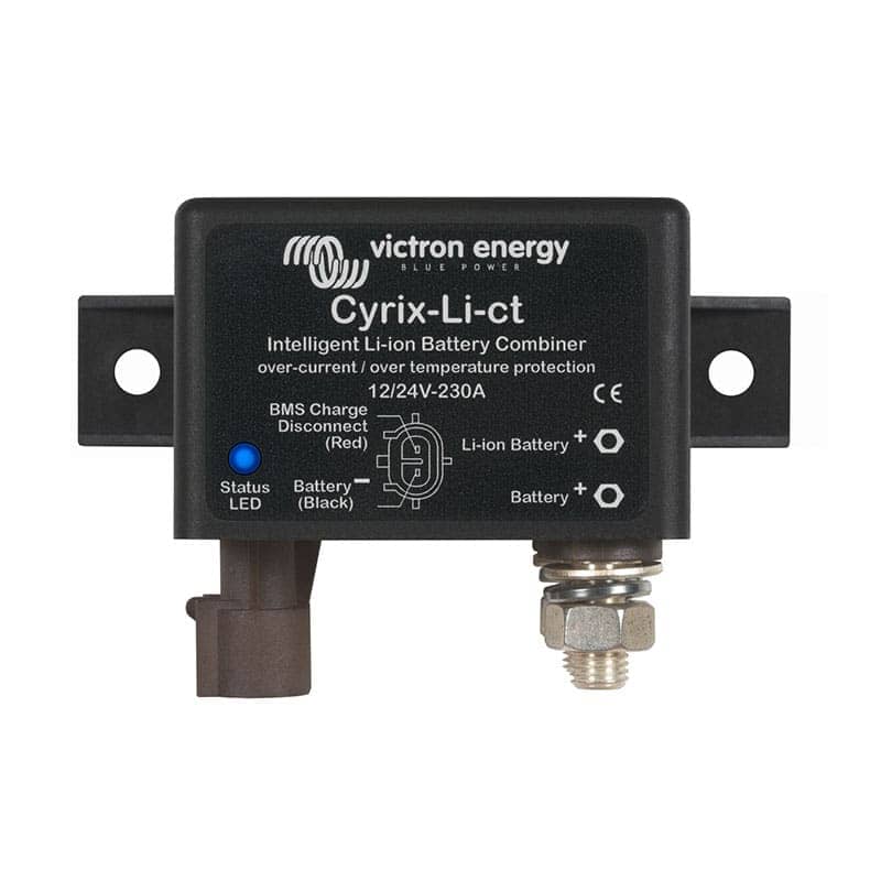 Victron Cyrix-Li-ct Intelligent Li-ion Battery Combiner 12/24V-230A  CYR010230412