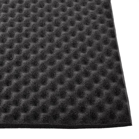 Dodomat Acoustic Liner 15mm Sound Absorbing Acoustic Memory Foam Sheet 1000 x 500mm