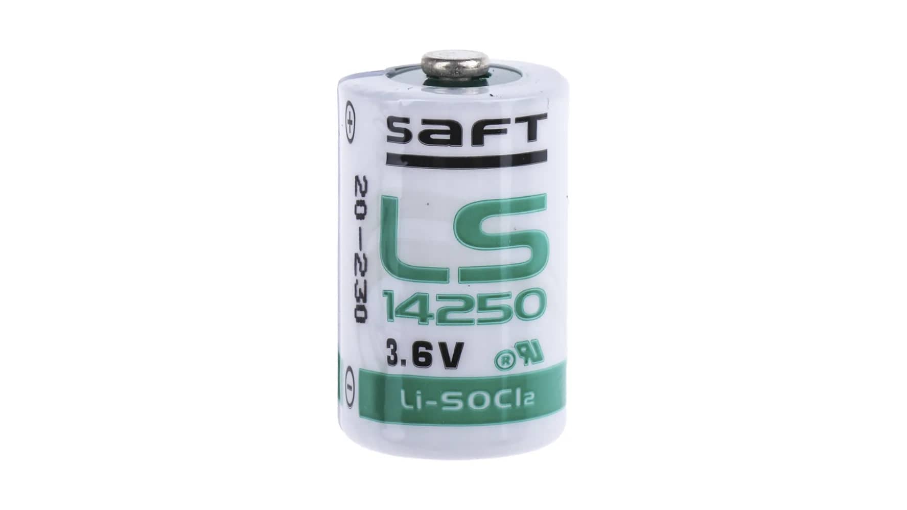 Saft LS14250 1/2AA 3.6V 1.2ah Lithium    LS14250
