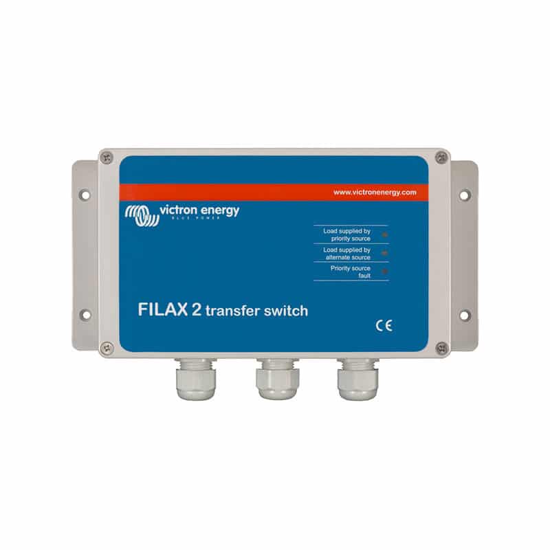 Victron Filax 2 Transfer Switch CE 110V/50Hz-120V/60Hz   SDFI0000110