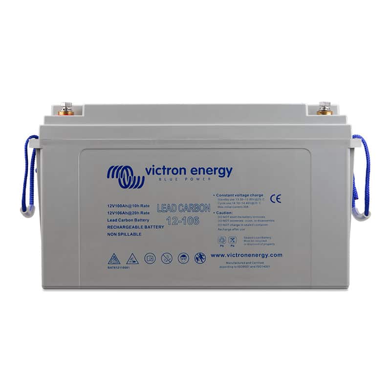 Victron Lead Carbon Battery 12V/106Ah (M8)   BAT612110081