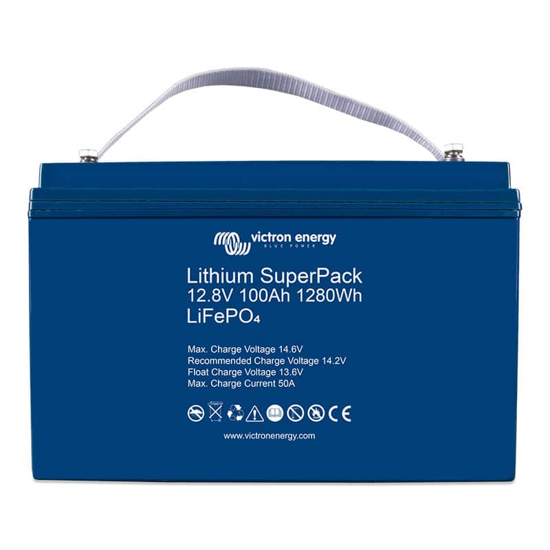 Victron Lithium SuperPack 12.8V/100Ah (M8) High Current   BAT512110710
