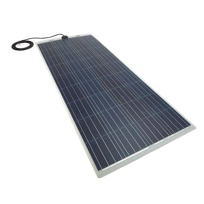 150W Flexi Solar Panel White Top Cable Exit   STPVF150