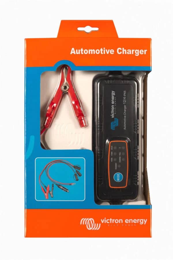 Victron Automotive IP65 Charger 12V/4A-12V/1A Retail   BPC120480034R