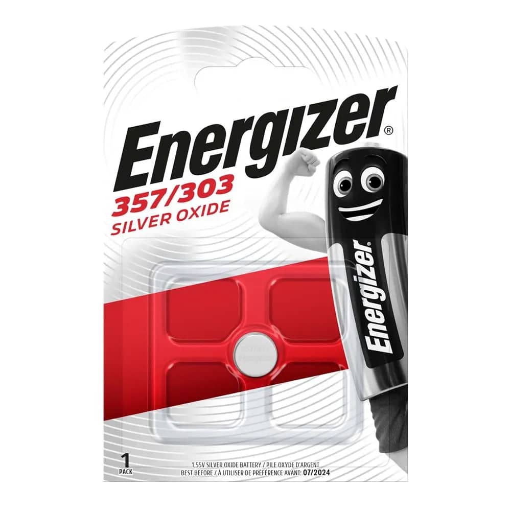 SR1154W Energizer ( 357 ) 1.55v Button Cell Battery   S37 357/303