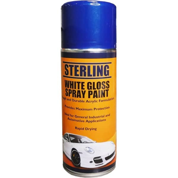 Gloss White Paint 400ml Spray    LS165