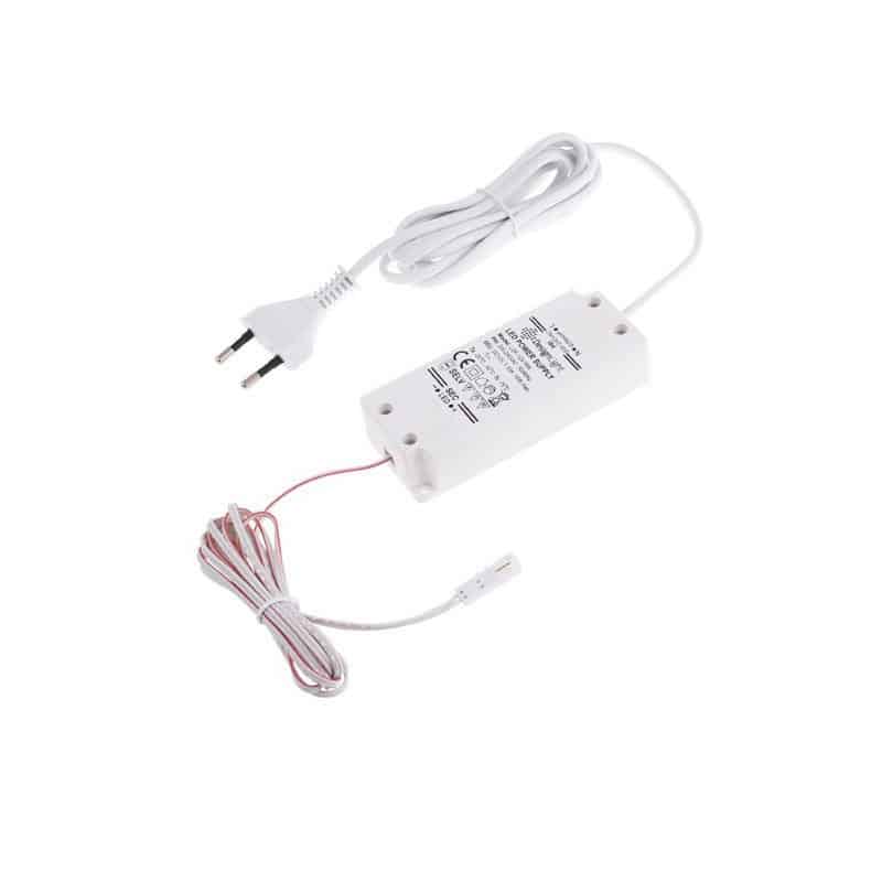 LED Driver Standard Plus 12v 16w with euro plug 2m cable mini socket White   U12-016-SP-2B0-201B