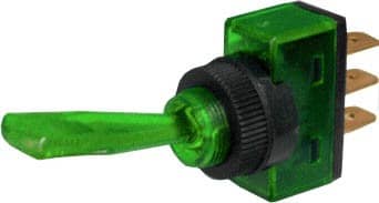 Green Toggle Switch 20A    SH30