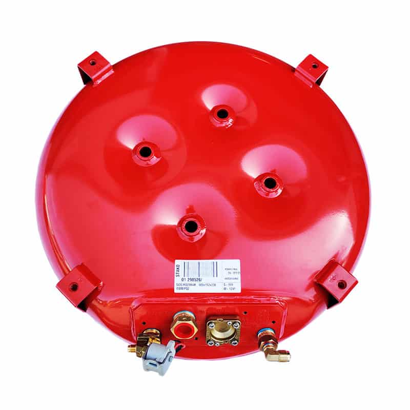 Toroidal Red Vapour Gas Tank 600-230-55L - 400061