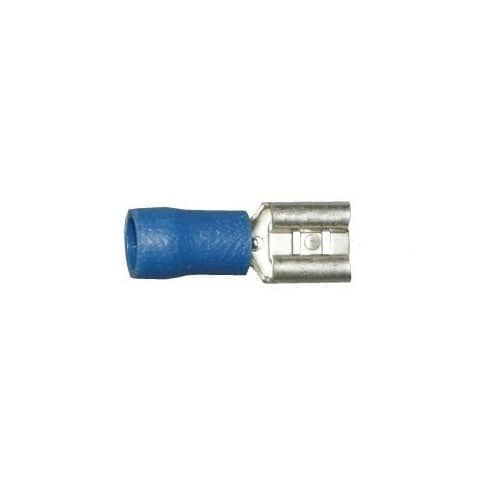 Blue Female Spade 6.3mm/0.8mm Single Unit   WT5