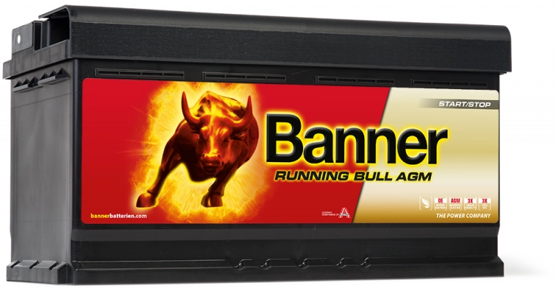 Banner Running Bull 019 AGM 92Ah 850cca    59201