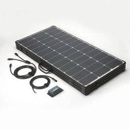 440W Fold Up Solar Panel includes 20A In Line PWM   STFFP440