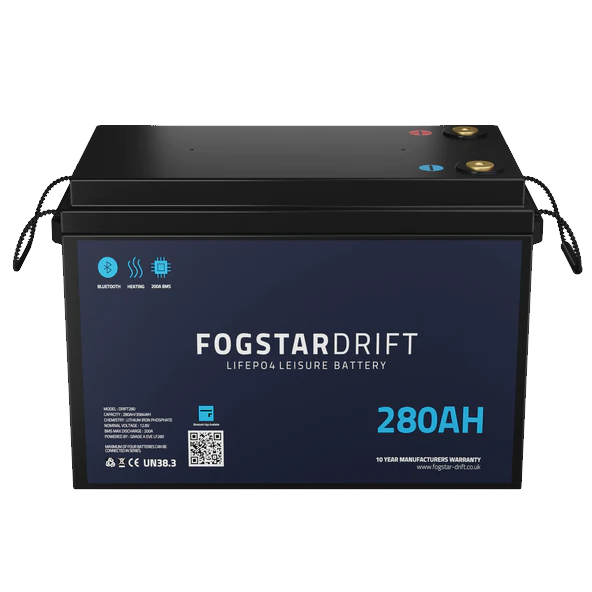 Fogstar Drift 12v 280Ah Lithium Leisure Battery