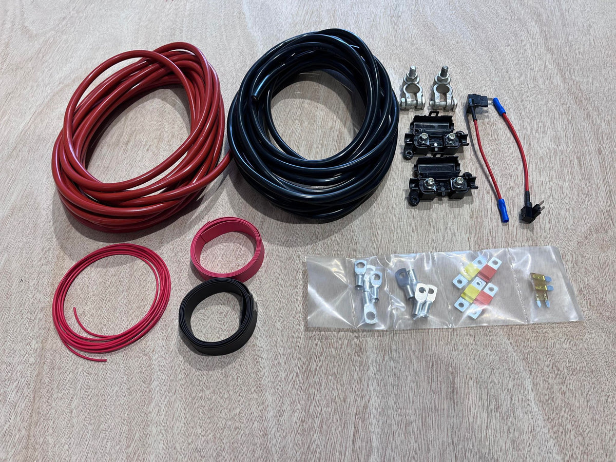 Complete DC-DC Isolated Charger Wiring Kit ( 8m )