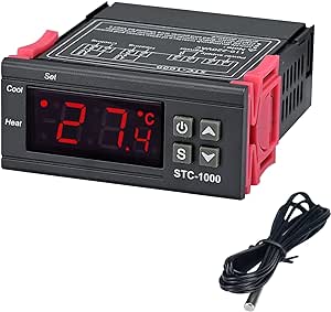 12v Digital Thermostat NTC Sensor Temperature Controller STC-1000
