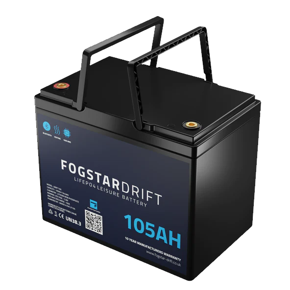 Fogstar Drift 12v 105Ah Lithium Leisure Battery