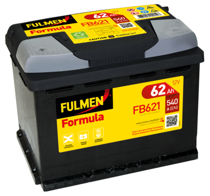 Fulmen Formula FB621 - 078SE 62ah 540cca   FB621