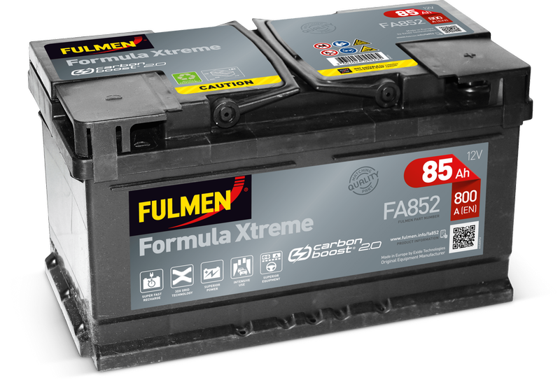 Fulmen Formula Xtreme FA852 - 110TE 85ah 800cca   FA852