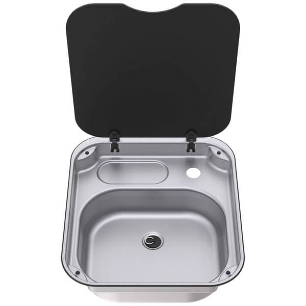 Thetford Series 34 Sink with Glass Lid 400mm x 445mm   N450