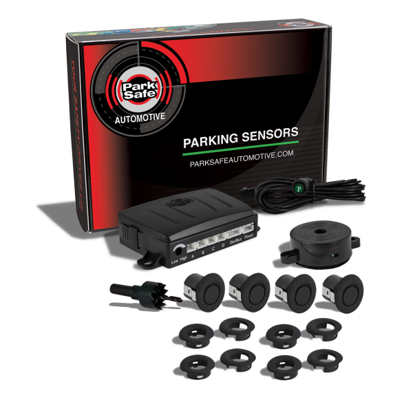 Front Parking Sensor Kit with Buzzer Gloss Black PS546BUZZ