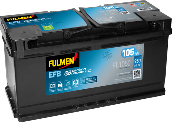 Fulmen EFB Start-Stop FL1050 - 020 105ah 950cca   FL1050